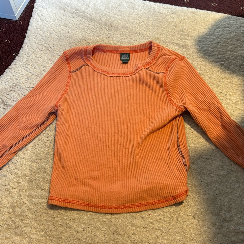 Long Sleeve Crop Top